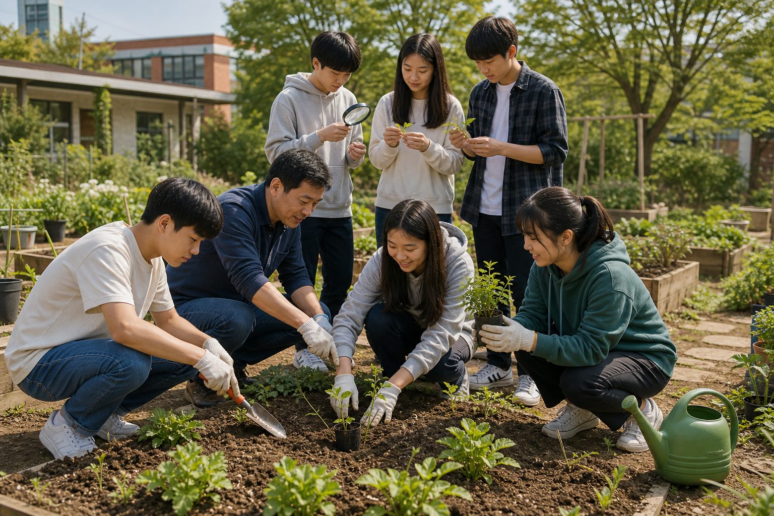 다온학교 생태·체험 활동 모습